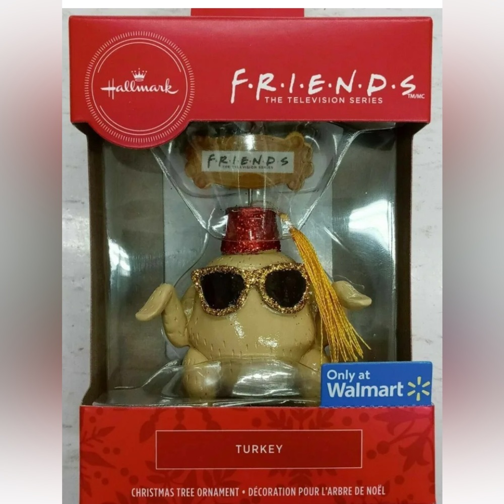 2020 Hallmark Friends Christmas Holiday Turkey Tree Ornament Walmart Exclusive